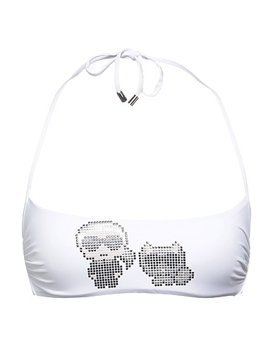KARL LAGERFELD Bikini White 85% Polyamide, 15% Elastane