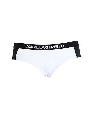 KARL LAGERFELD Bikini White 85% Polyamide, 15% Elastane
