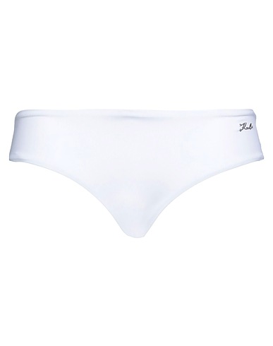 KARL LAGERFELD Bikini White 85% Polyamide, 15% Elastane