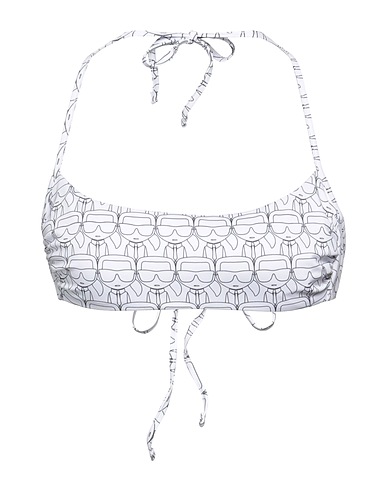 KARL LAGERFELD Bikini White 84% Polyester, 16% Elastane