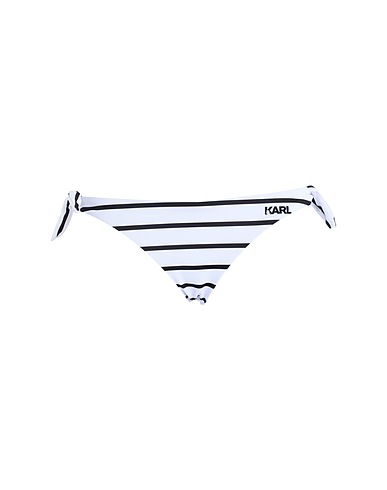 KARL LAGERFELD Bikini White 84% Polyester, 16% Elastane