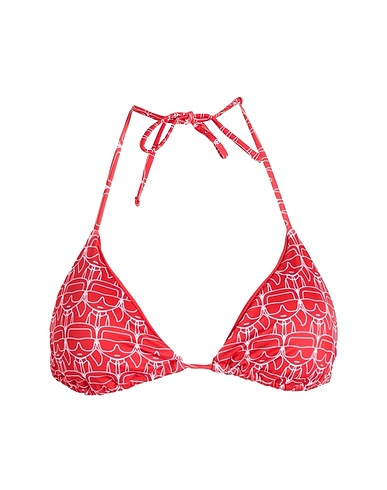 KARL LAGERFELD Bikini Red 84% Polyester, 16% Elastane