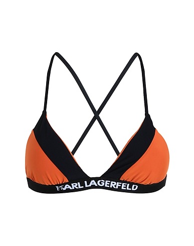 KARL LAGERFELD Bikini Orange 85% Polyamide, 15% Elastane