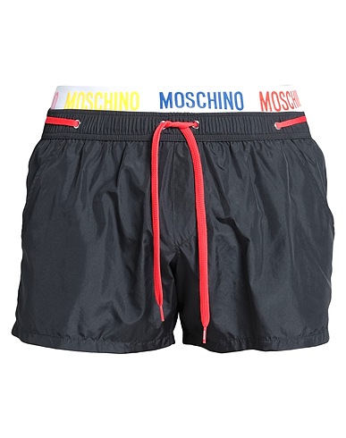 MOSCHINO Boxer mare SWIM Nero 80% Poliammide, 20% Elastan