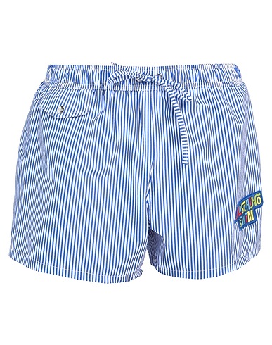 MOSCHINO Swim shorts Blue 61% Polyester, 25% Polyamide, 14% Elastane