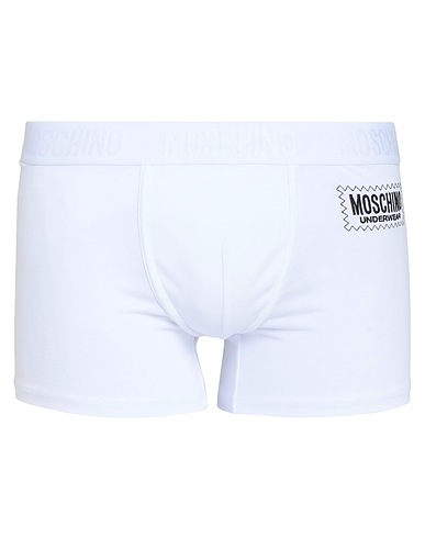 MOSCHINO Boxer White 92% Cotton, 8% Elastane