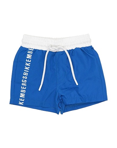 BIKKEMBERGS Swim shorts Blue 100% Polyamide