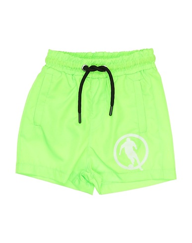 BIKKEMBERGS Swim shorts Green 100% Polyamide