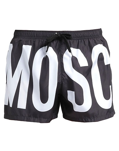 MOSCHINO Swim shorts SWIM Black 100% Polyester