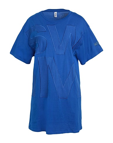 MOSCHINO Cover-up Blue 100% Cotton, Polyester