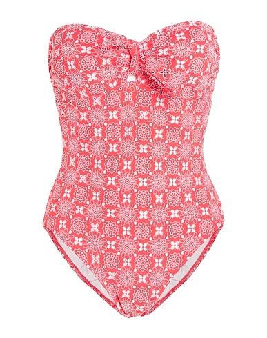 MICHAEL MICHAEL KORS One-piece swimsuits Red 85% Polyamide, 15% Elastane