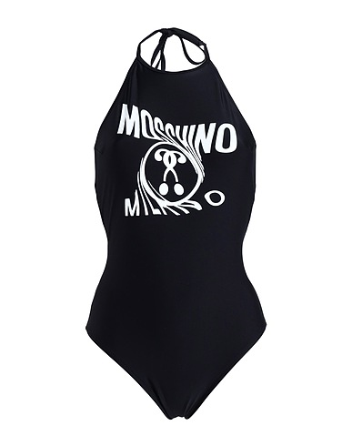 MOSCHINO One-piece swimsuits Black 80% Polyamide, 20% Elastane