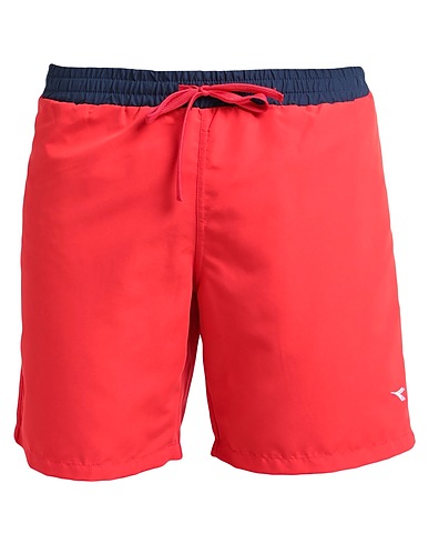 DIADORA Swim shorts Red 100% Polyester