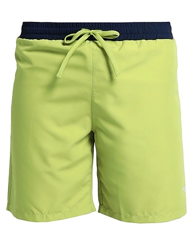 DIADORA Swim shorts Lime green 100% Polyester