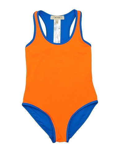 TWINSET Costume intero Arancione 87% Poliestere, 13% Elastan