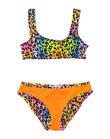 TWINSET Bikini Orange 87% Polyester, 13% Elastane