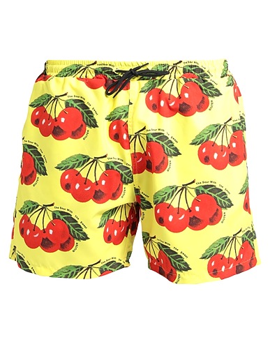 IUTER Swim shorts Yellow 100% Polyester