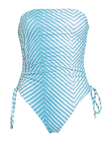 SOALLURE Costume intero Celeste 85% Poliestere, 15% Altre Fibre