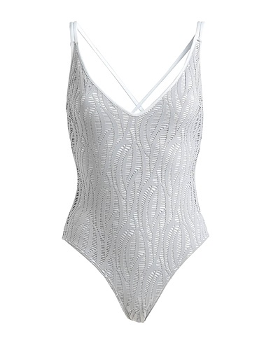 PRISM One-piece swimsuits Grey 94% Polyamide, 6% Elastane