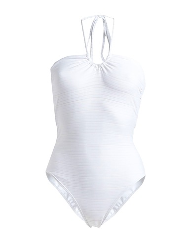 PRISM One-piece swimsuits White 87% Polyamide, 13% Elastane
