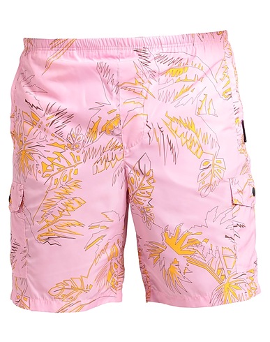 PALM ANGELS Swim shorts Pink 100% Polyester
