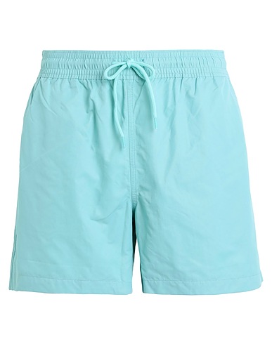 COLORFUL STANDARD Swim shorts CLASSIC SWIM SHORTS
 Turquoise 56% Recycled polyamide, 44% Polyamide
