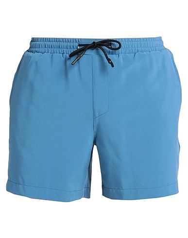 ANERKJENDT Swim shorts Pastel blue 95% Polyester, 5% Elastane