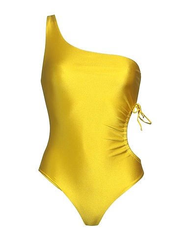 JADE SWIM Costume intero Verde lime 78% Nylon, 22% Elastan