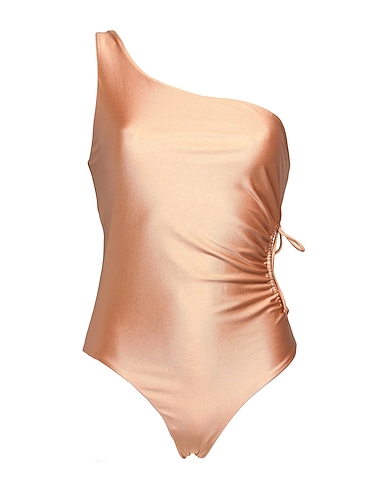 JADE SWIM Costume intero Cammello 78% Nylon, 22% Elastan