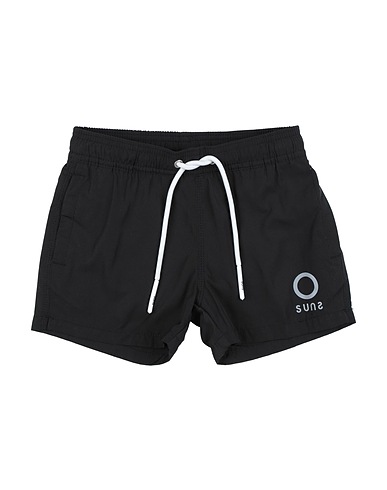SUNS BOARDS Swim shorts Black 100% Polyester