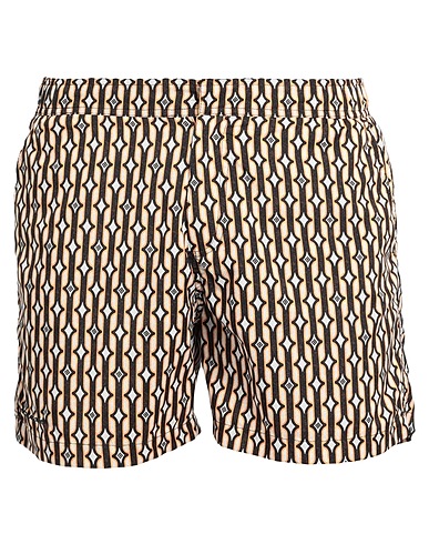 TAGLIATORE Swim shorts Orange 100% Polyester