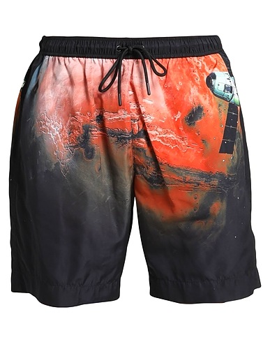 COSTUME NATIONAL Swim shorts Black 100% Polyester