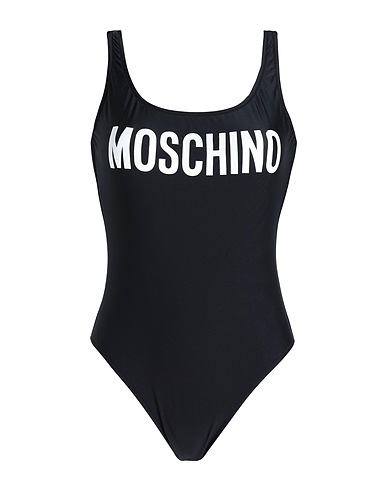 MOSCHINO Costume intero COUTURE Nero 80% Poliammide, 20% Elastan