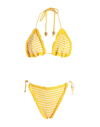 NOVEPUNTONOVE Bikini Giallo 97% Cotone, 2% Poliammide, 1% Elastan