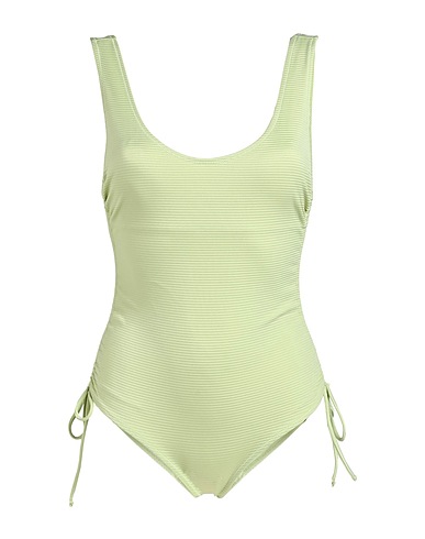 LOVE STORIES One-piece swimsuits Light green 88% Polyester, 12% Elastane