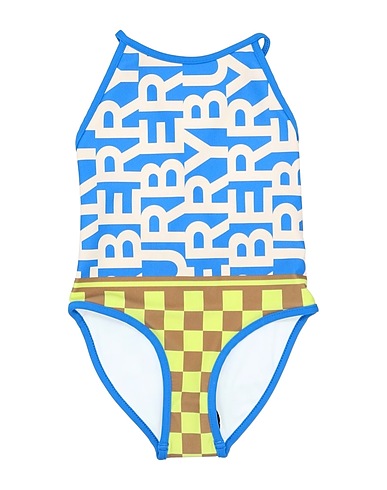 BURBERRY One-piece swimsuits Azure 80% Polyamide, 20% Elastane