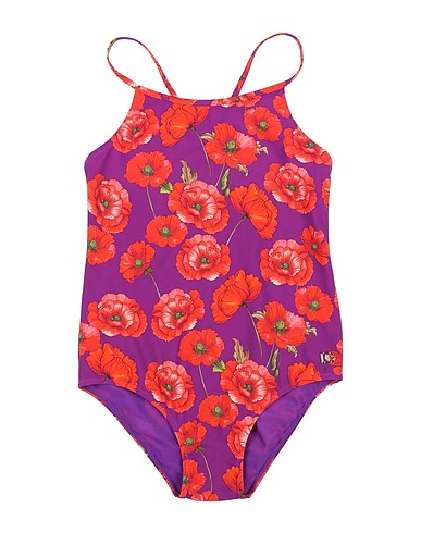 DOLCE&GABBANA SWIMWEAR Plum 73% Polyamide, 27% Elastane, Brass