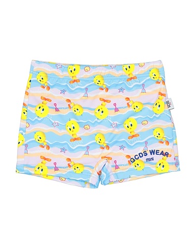 GCDS MINI Swim briefs Azure 77% Polyester, 23% Elastane