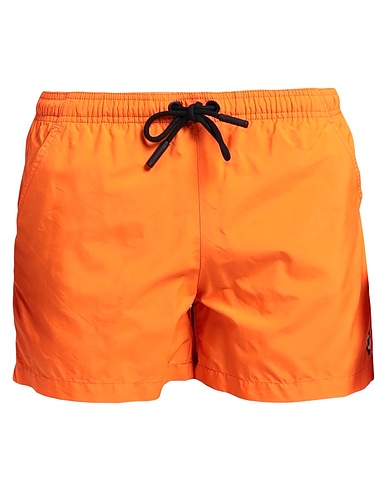 MARCELO BURLON Boxer mare Arancione 100% Poliammide, Poliestere