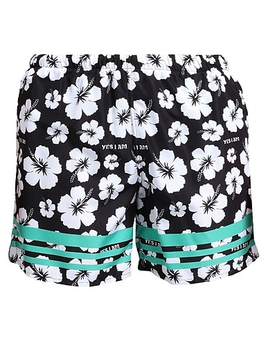 YES I AM by CRISTIANO RINALDI Swim shorts Plum 100% Polyester
