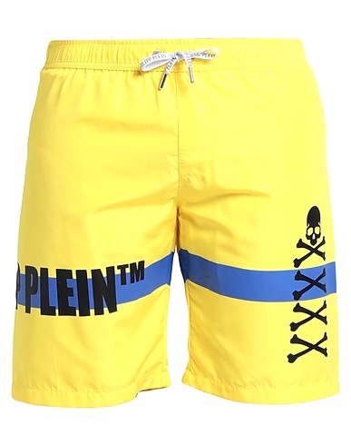 PHILIPP PLEIN Boxer mare Giallo 100% Poliestere