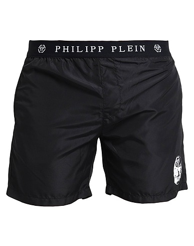 PHILIPP PLEIN Boxer mare Nero 100% Poliestere