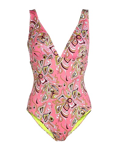 PUCCI One-piece swimsuits Pink 82% Polyamide, 18% Elastane
