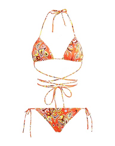 PUCCI Bikini Orange 82% Polyamide, 18% Elastane