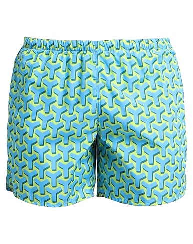 YES I AM by CRISTIANO RINALDI Swim shorts Light green 100% Polyester