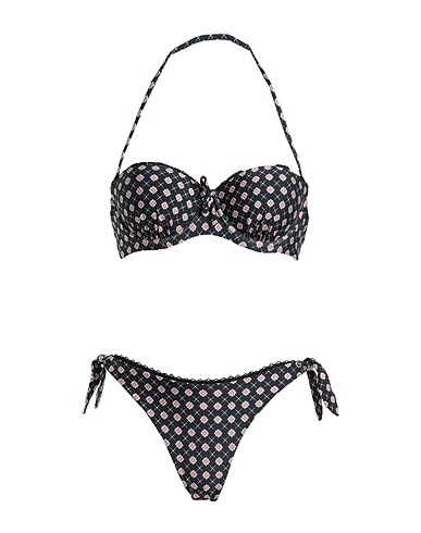 VERDISSIMA Bikini Black 92% Polyamide, 8% Elastane