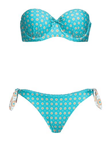 VERDISSIMA Bikini Turquoise 92% Polyamide, 8% Elastane