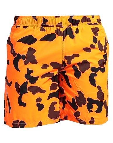 REFRIGIWEAR Swim shorts Orange 97% Polyester, 3% Polyamide
