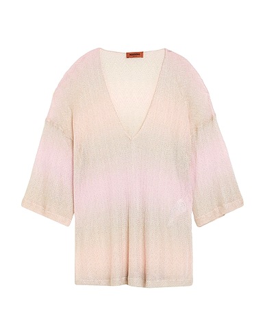 MISSONI Copricostume Rosa chiaro 49% Viscosa, 33% Cupro, 18% Poliestere