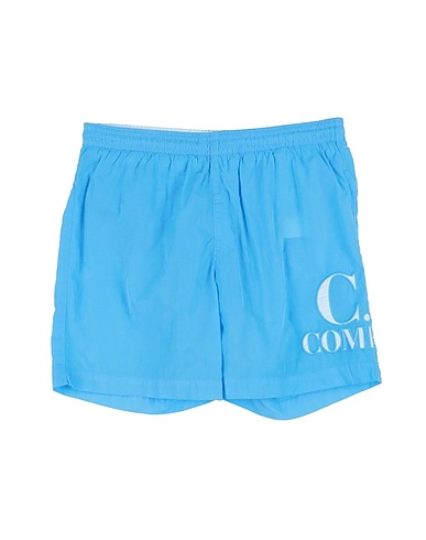 C.P. COMPANY UNDERSIXTEEN Swim shorts Azure 100% Polyamide